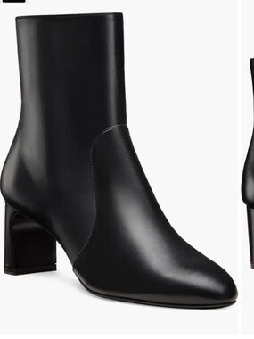 Stuart Weitzman Babette 60 Leather Bootie